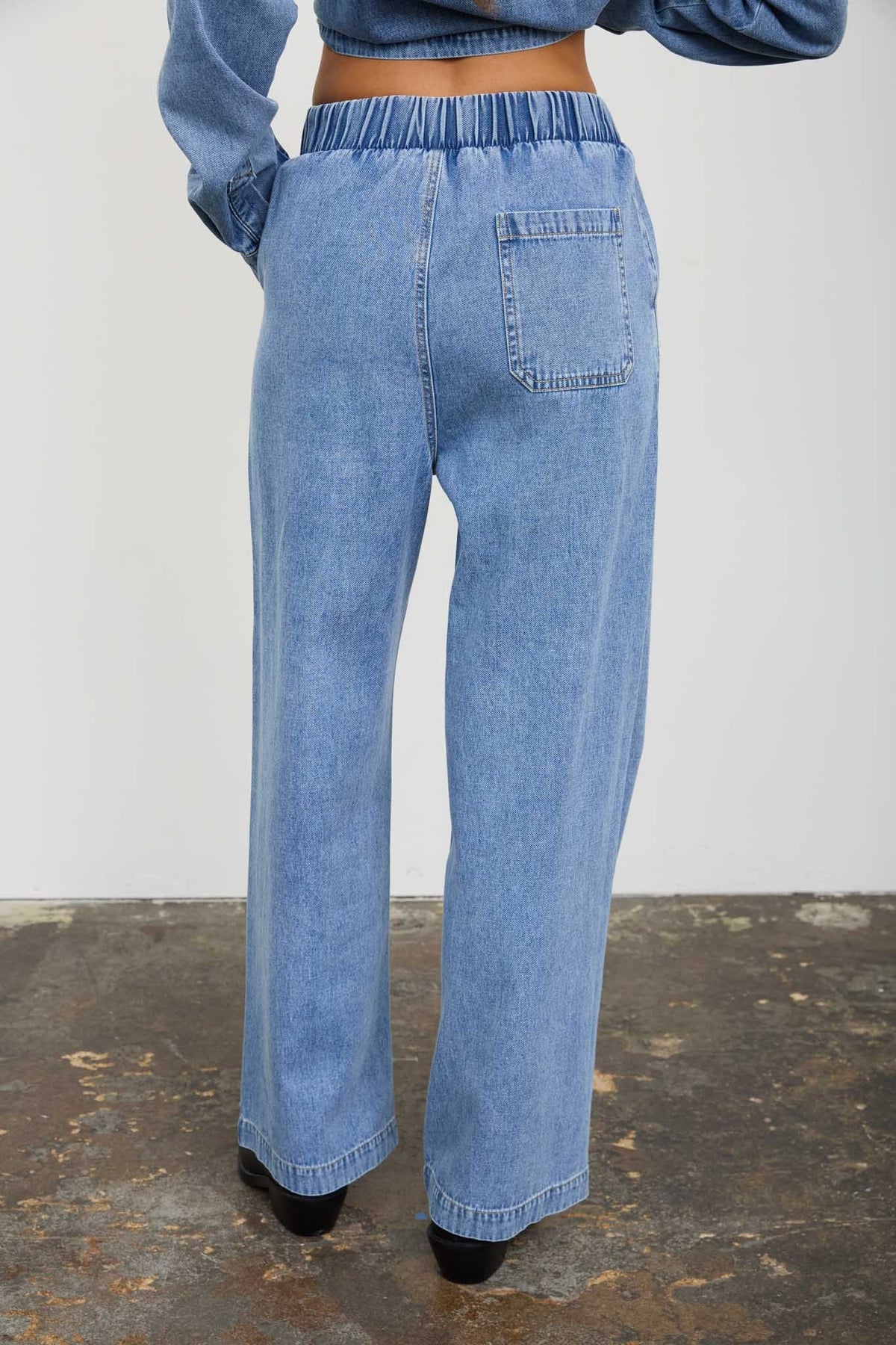 Denim Queen Acid Wash Pants