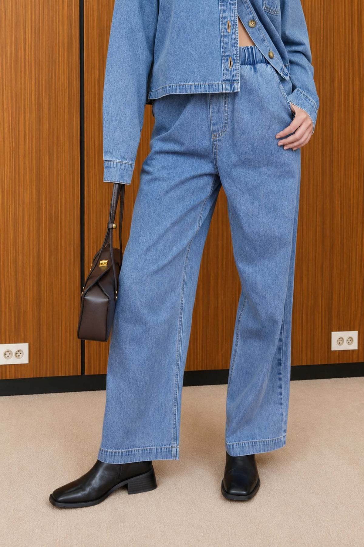 Denim Queen Acid Wash Pants
