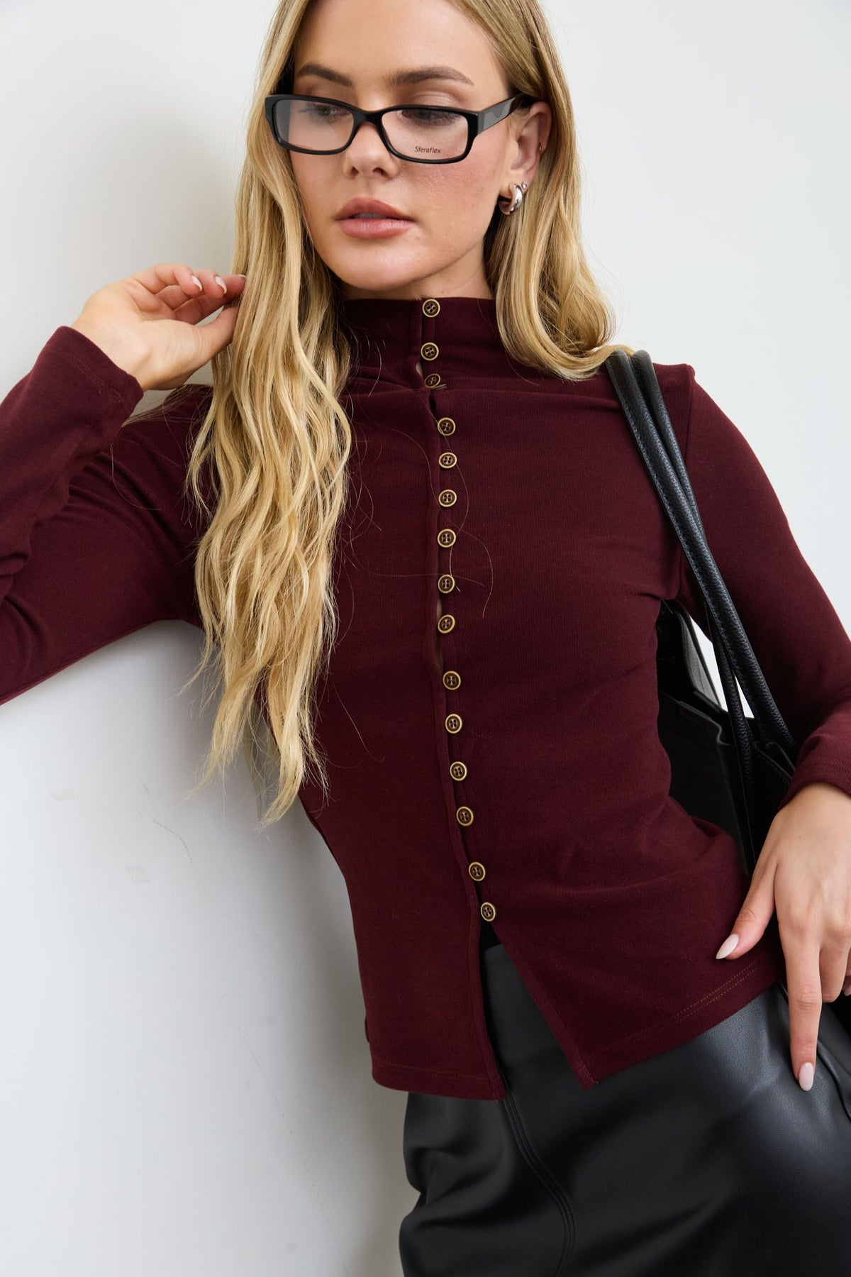 Feeling On Top Knit Long Sleeve Top