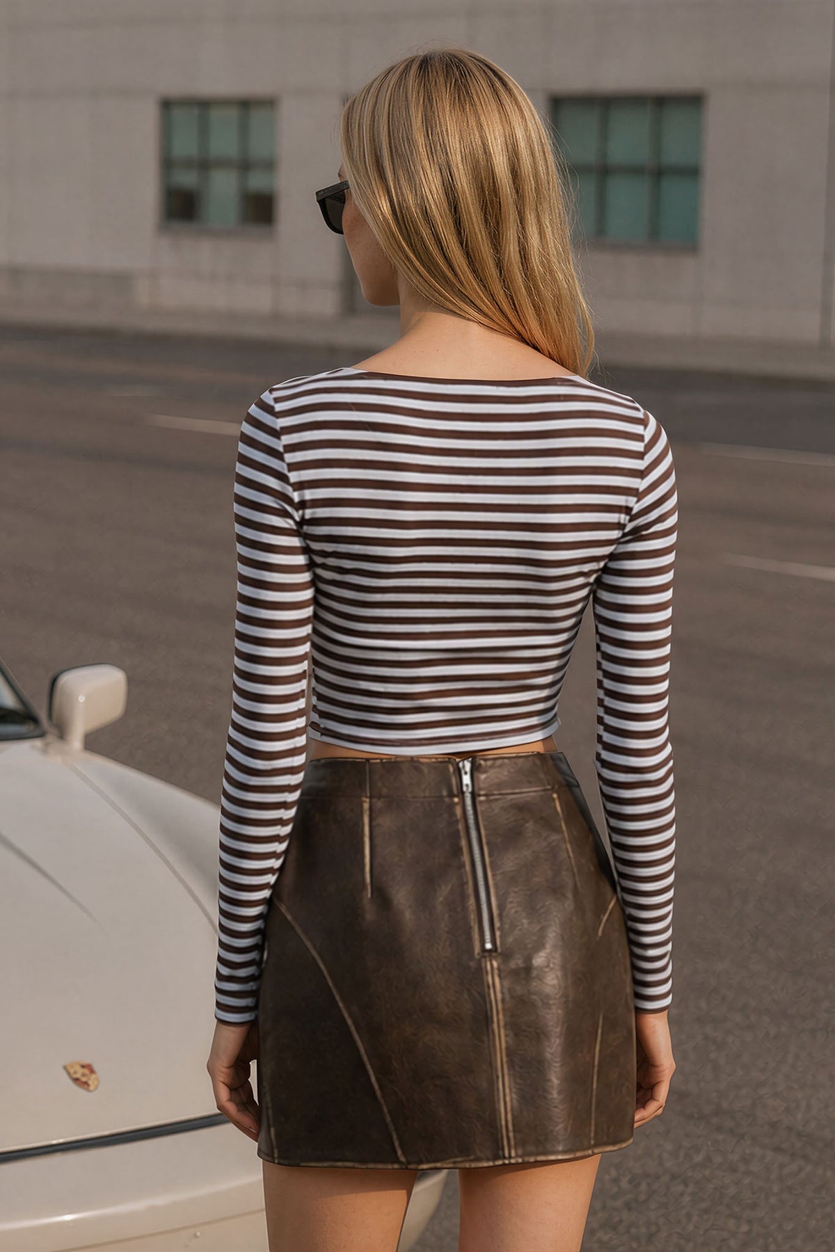 Dust it Off Asymmetrical Long Sleeve Top