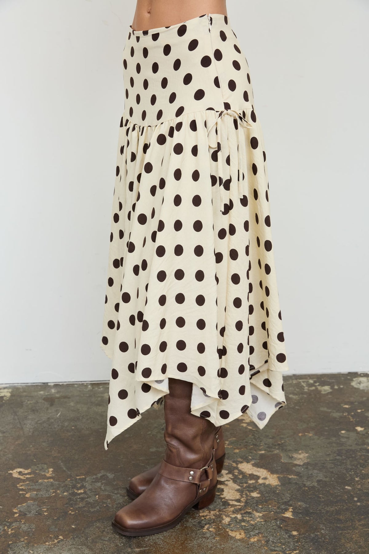 Emmalie Handkerchief Midi Skirt