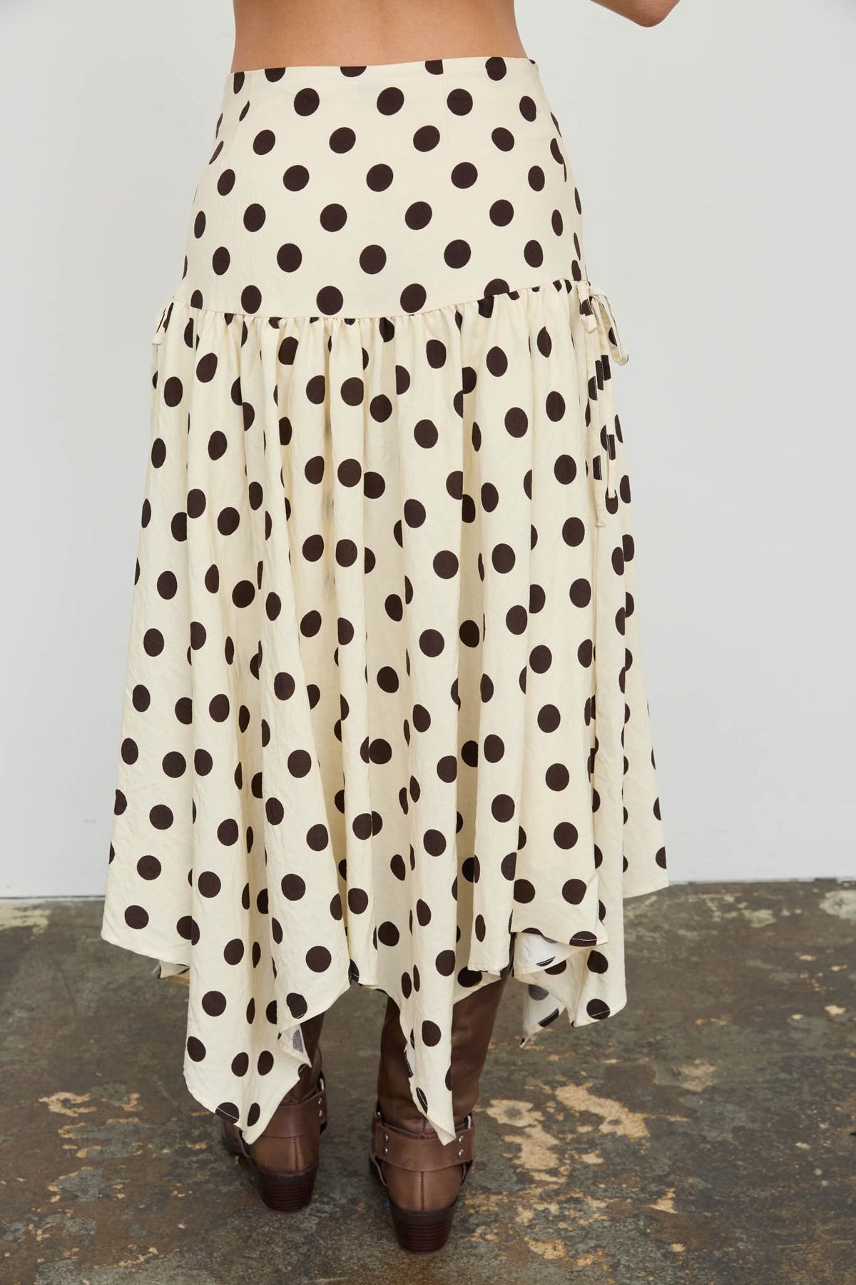 Emmalie Handkerchief Midi Skirt