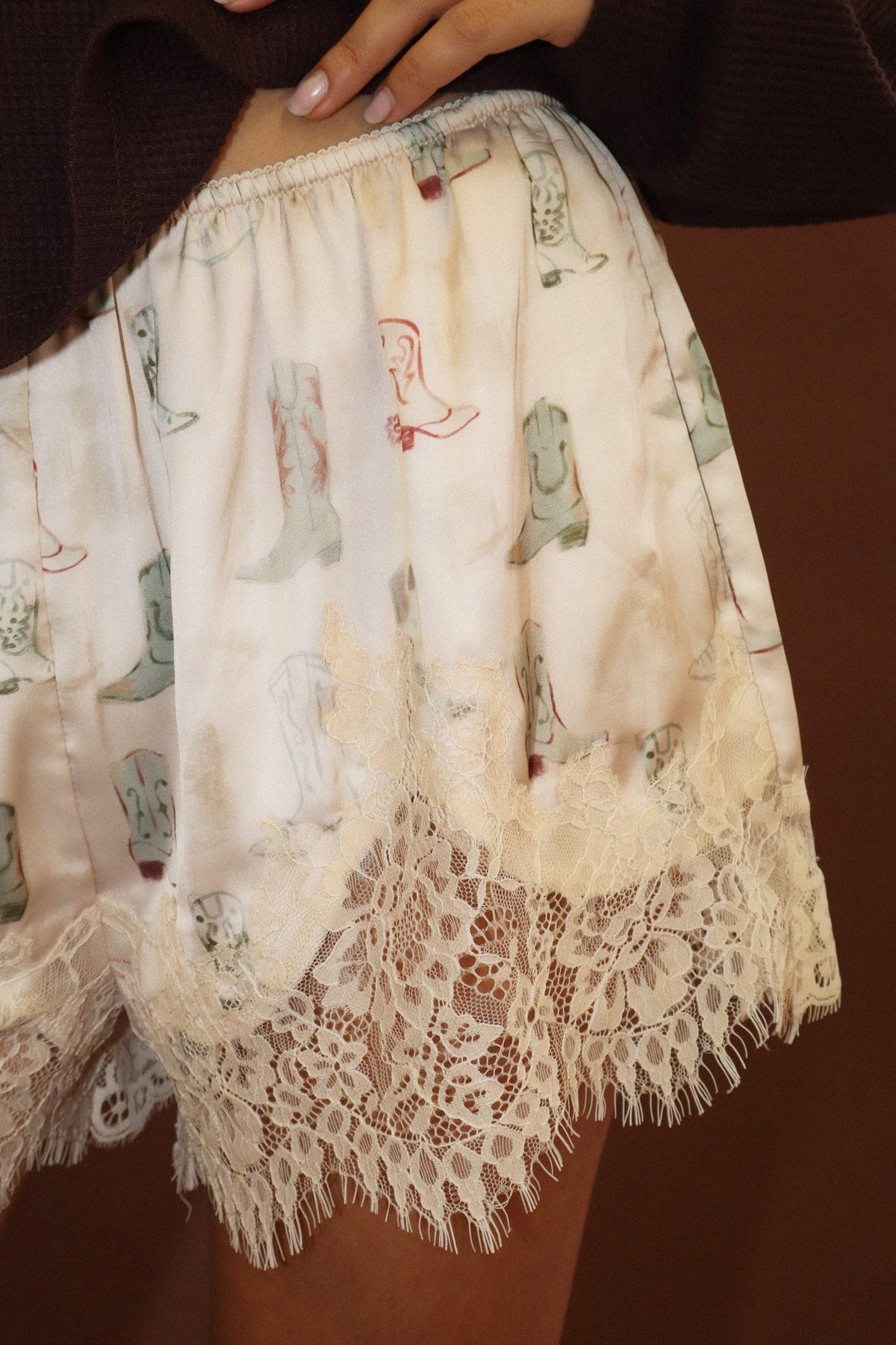 Lace & Lasso Shorts