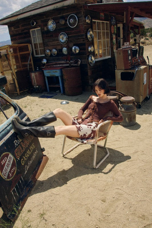 Sable Skies Mini Skirt