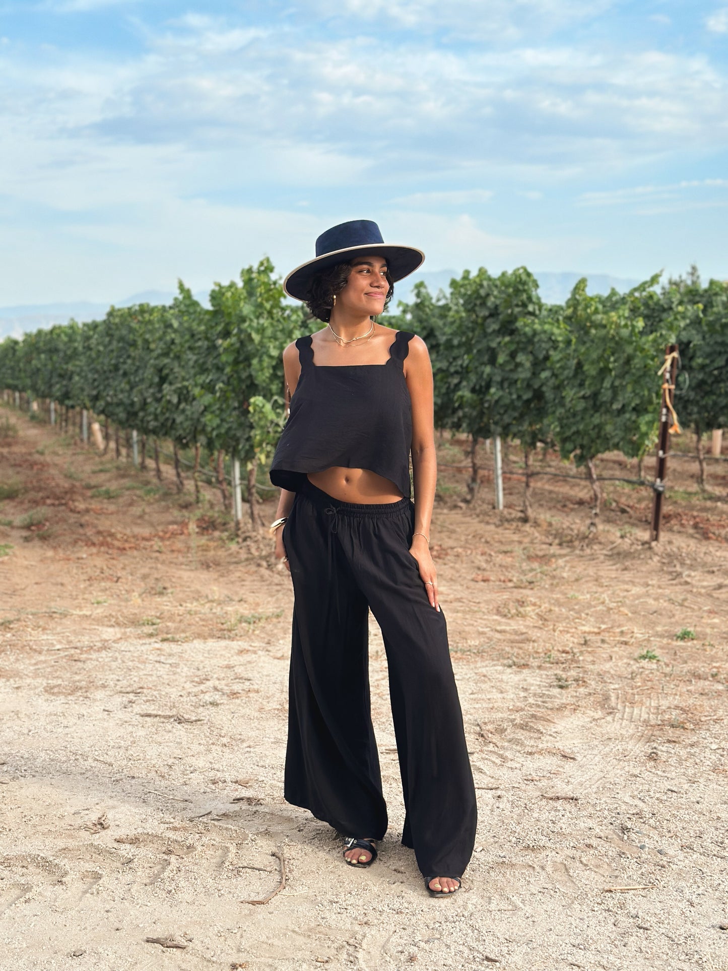 Concha Plazzo Wide Pants