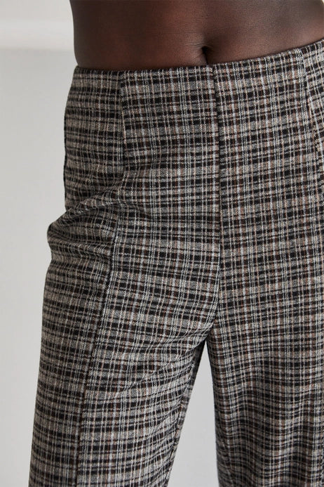 Gianna Jacquard Check Pants