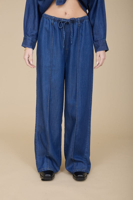 Harper Chambray Trousers