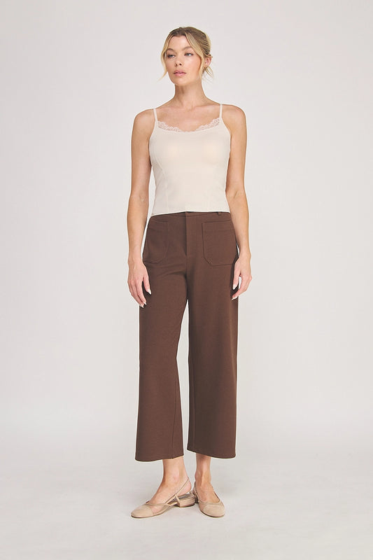 Just There Cami Top with Eyelet Trim