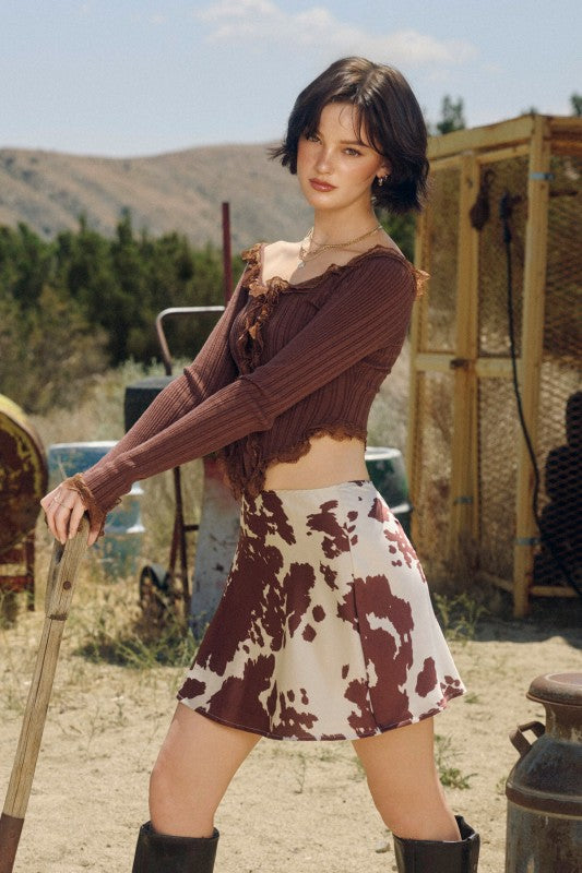 Sable Skies Mini Skirt