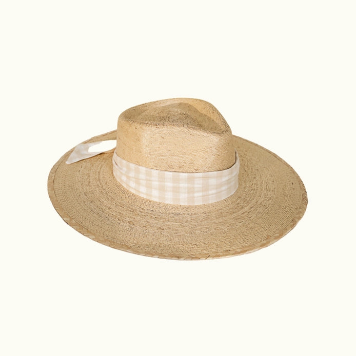 Gingham Hat Band