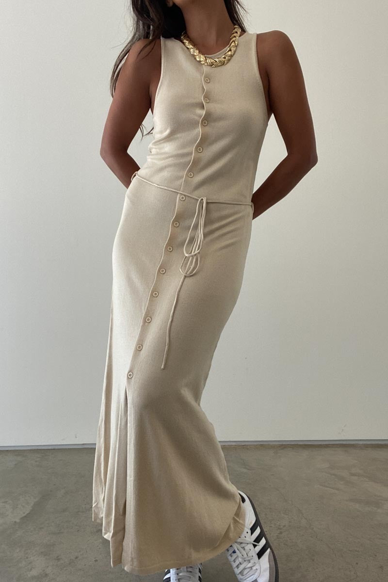 Crème de la Crème Midi Dress