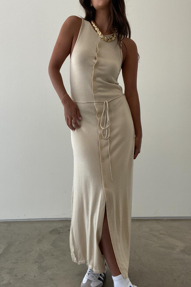 Crème de la Crème Midi Dress