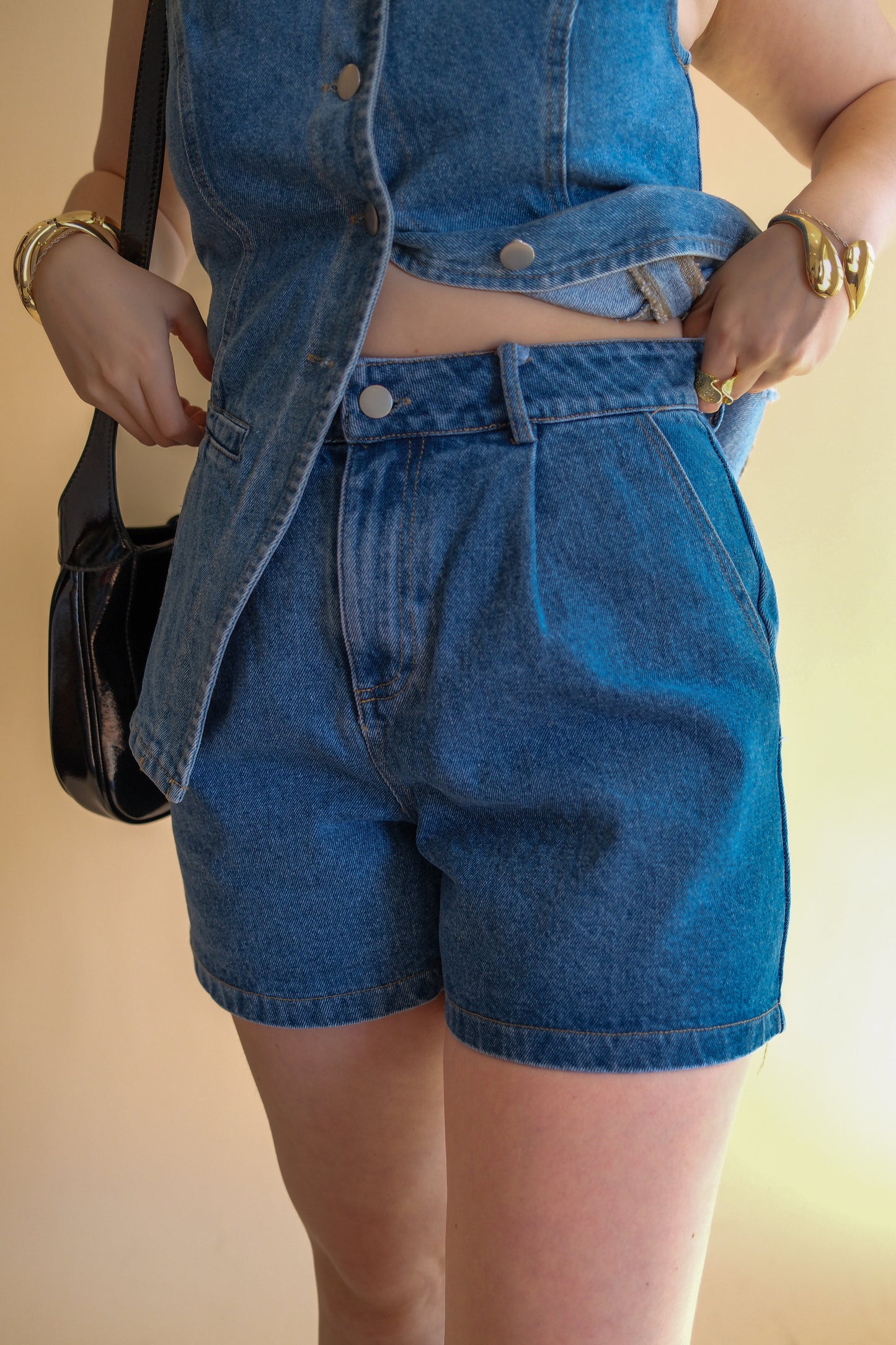 Rodeo Blues Denim Shorts