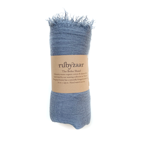 Boho Scarf - Denim