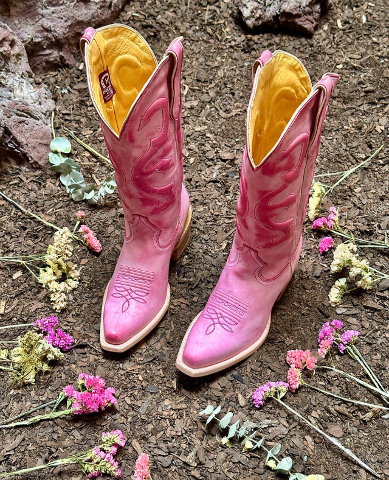 *PREORDER* Pinky Leather Boots