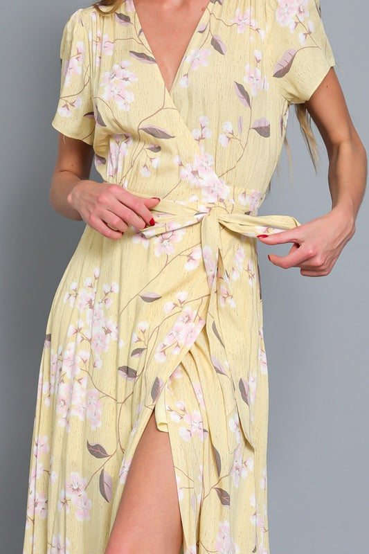 Loreto Wrap Maxi Dress