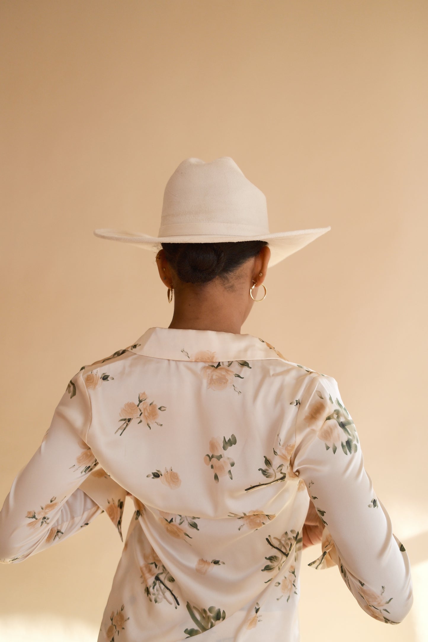 Rodeo Western Hat - Ivory