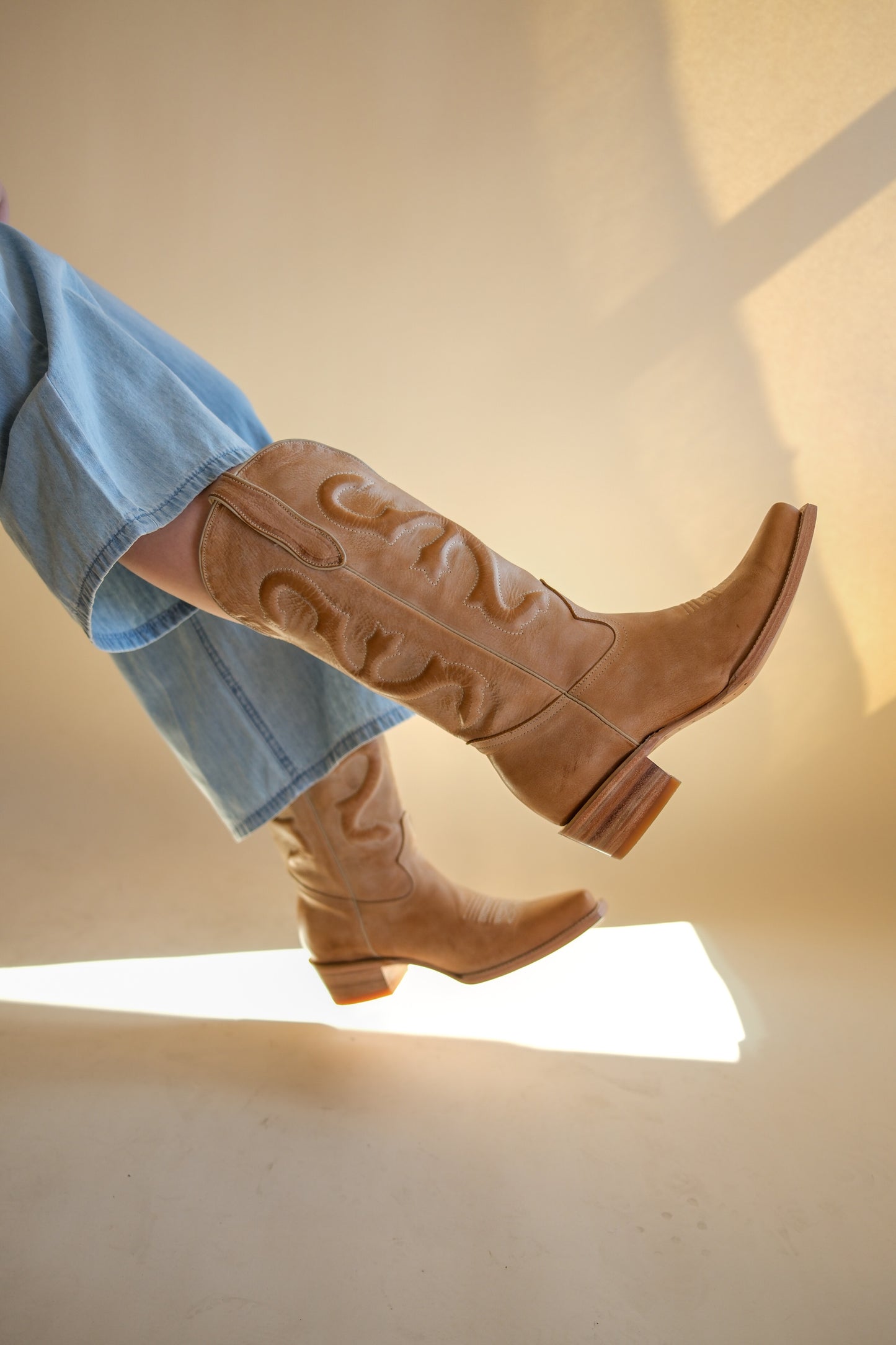 Myra Camel Boots