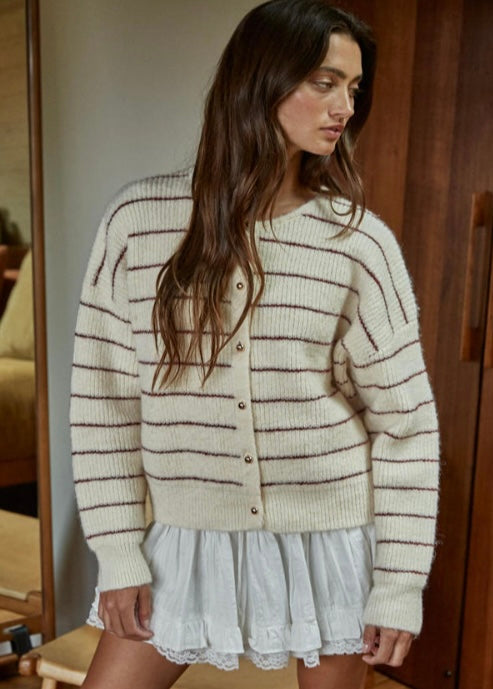 Bellevue Cardigan Sweater Top