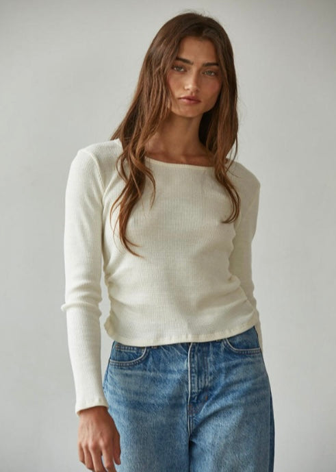 Easy Like That Long Sleeve Knit Top