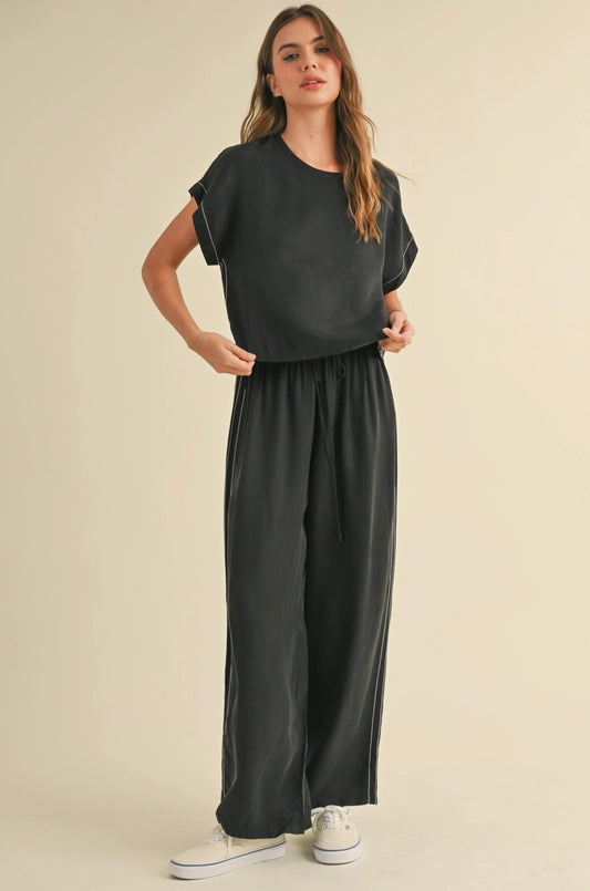 Viscose Short Sleeve Top