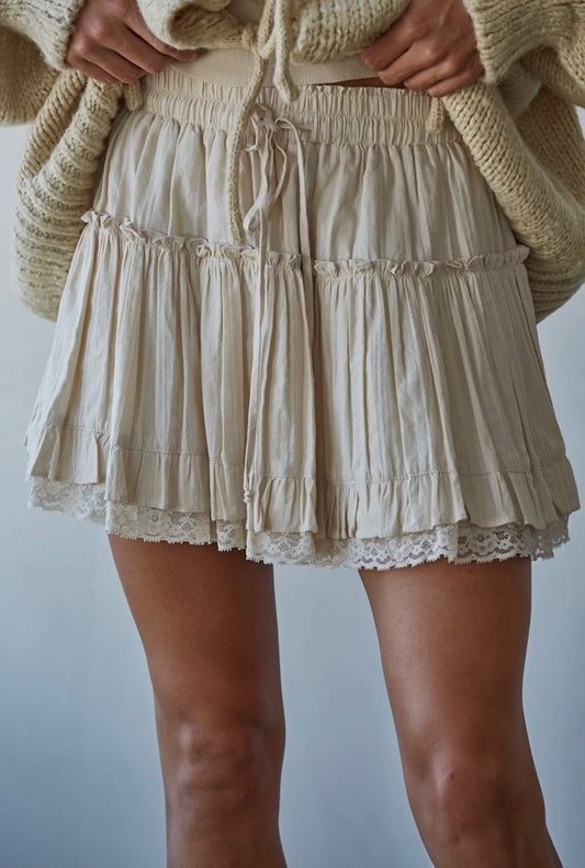 Sinclair Tiered Mini Skirt