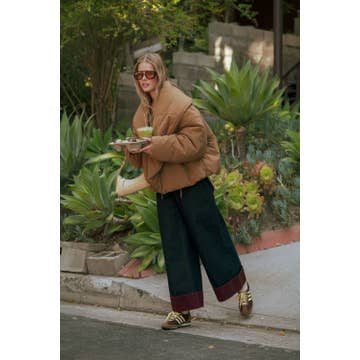 Collared Puffer Jacket