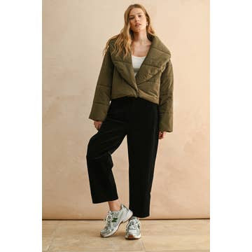 Collared Puffer Jacket