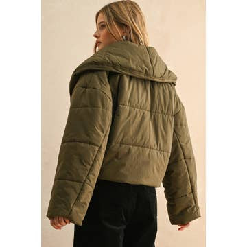 Collared Puffer Jacket