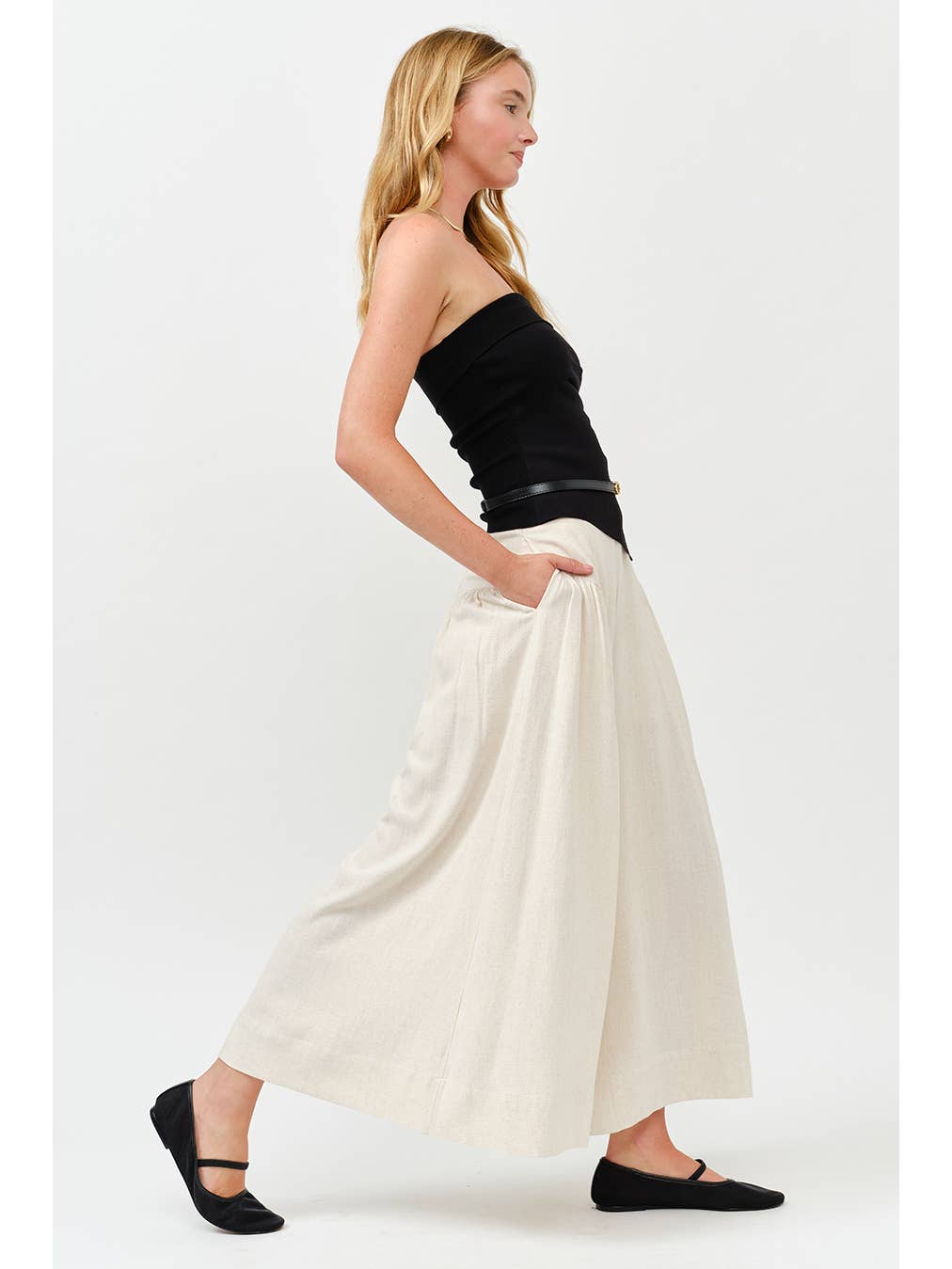 Day Dreaming Linen Wide Leg Pants
