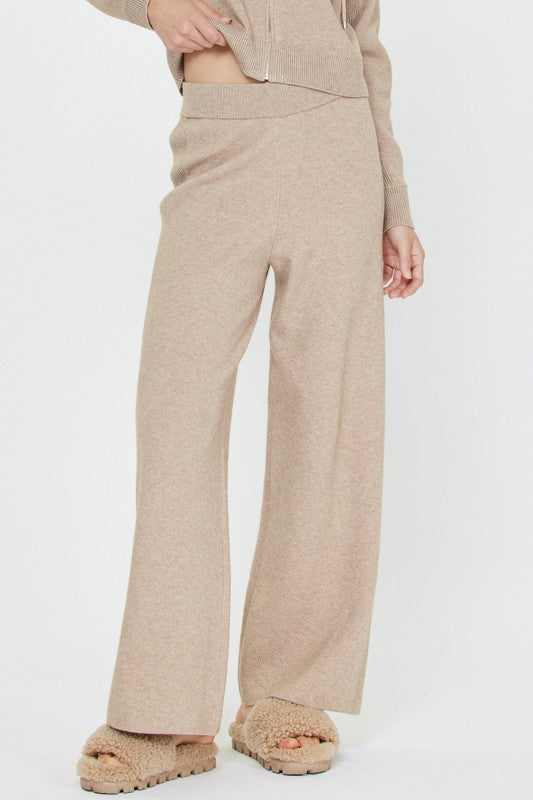 Knit Elasticated Waist Pants