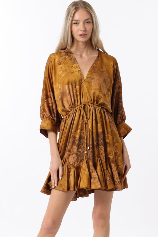 Golden Hour Mini Dress
