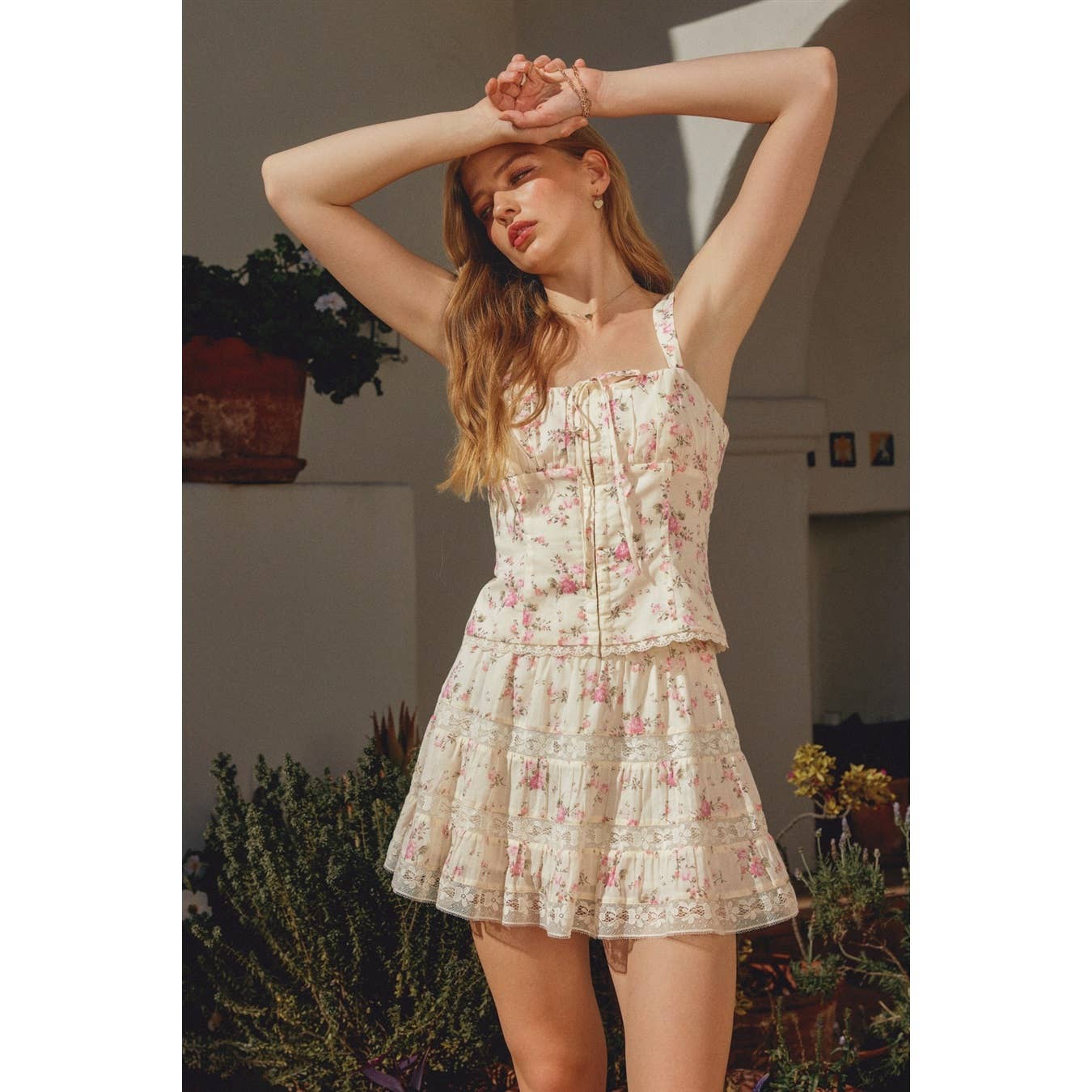 Rosee Du Matin Hook and Eye Top