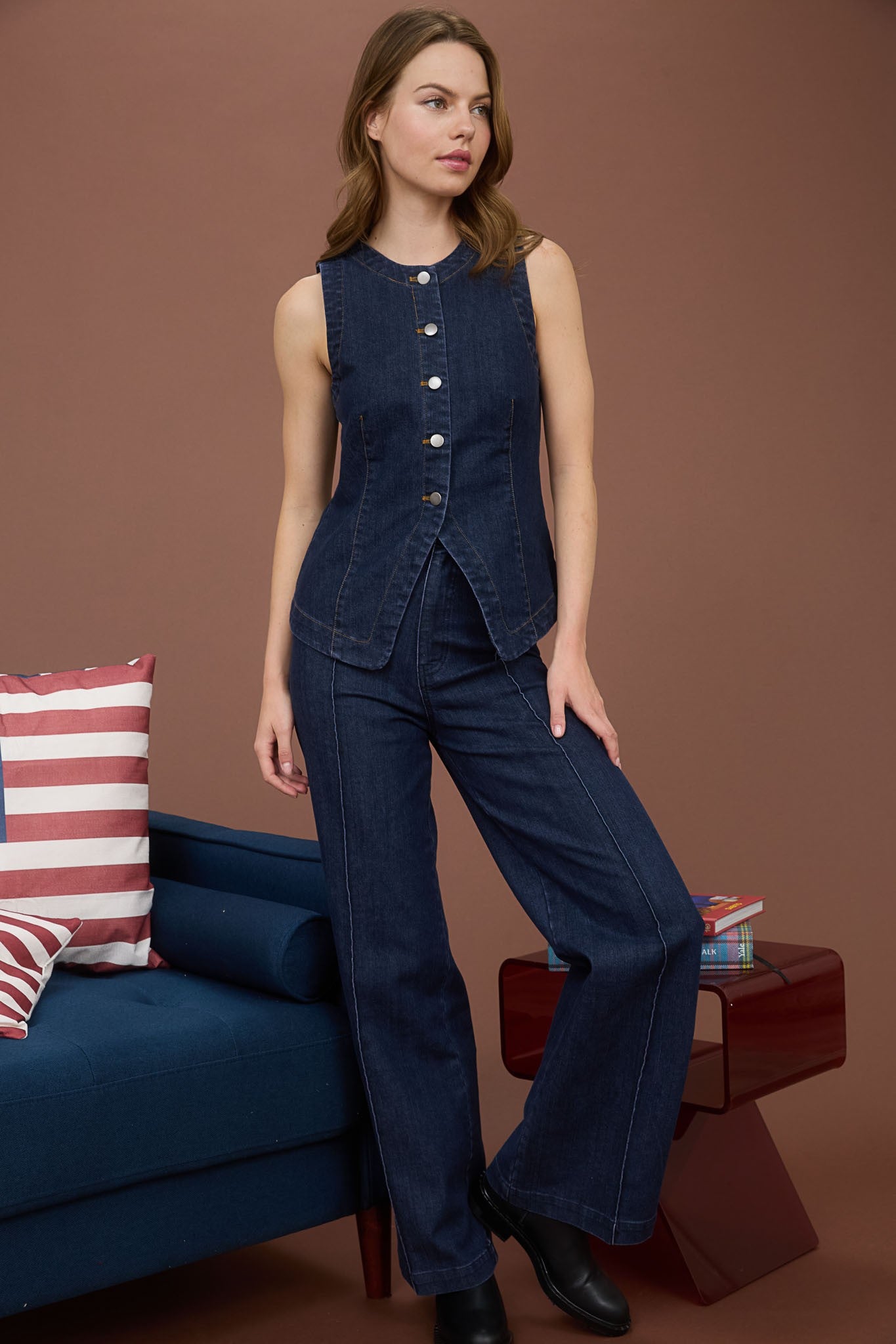 Studio 70’s Wide Leg Jeans