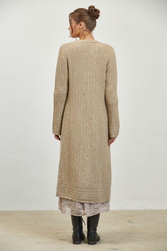City Line Long Sweater Cardigan
