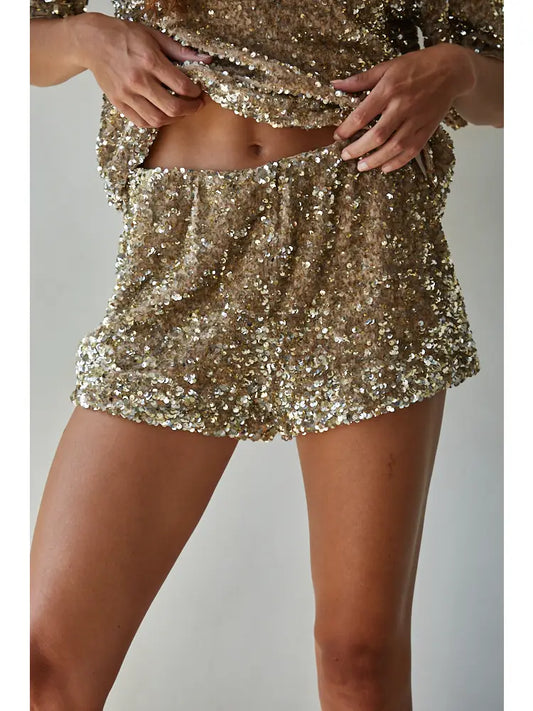 Spotlight Sequin Shorts