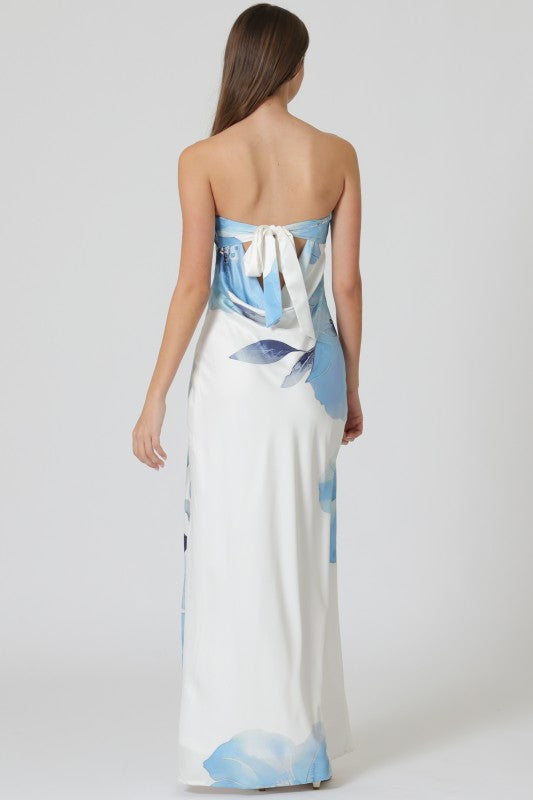 Back Chest Tie Tubu Dress