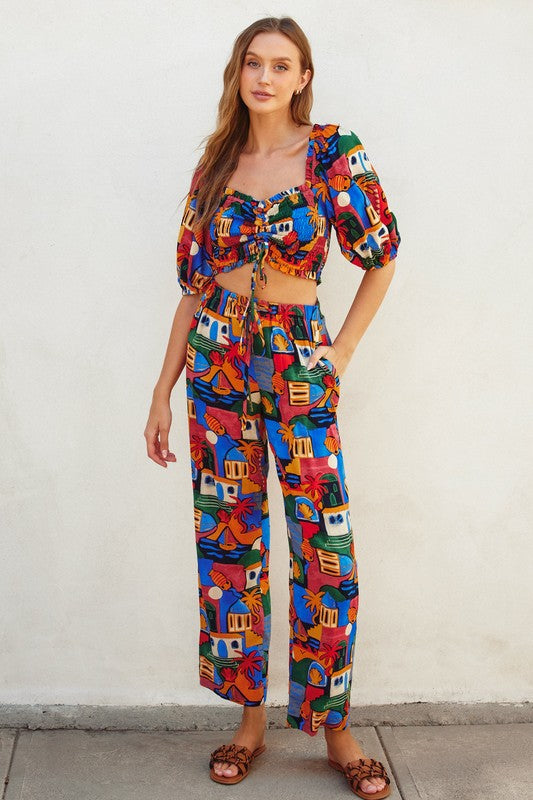 Santorini Straight Leg Pants