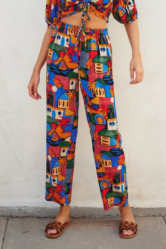 Santorini Straight Leg Pants