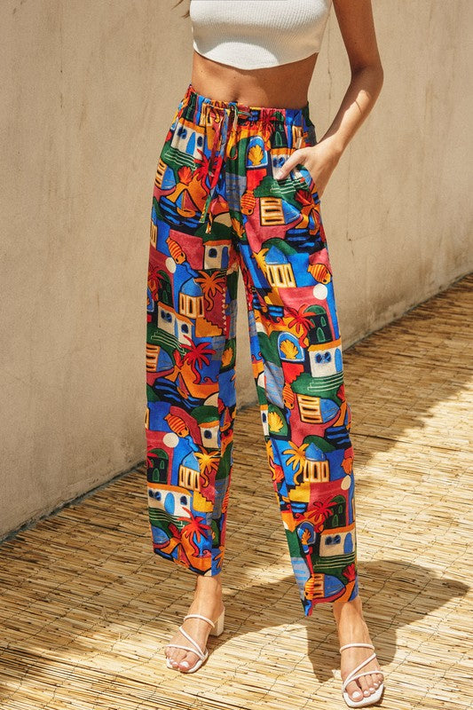 Santorini Straight Leg Pants