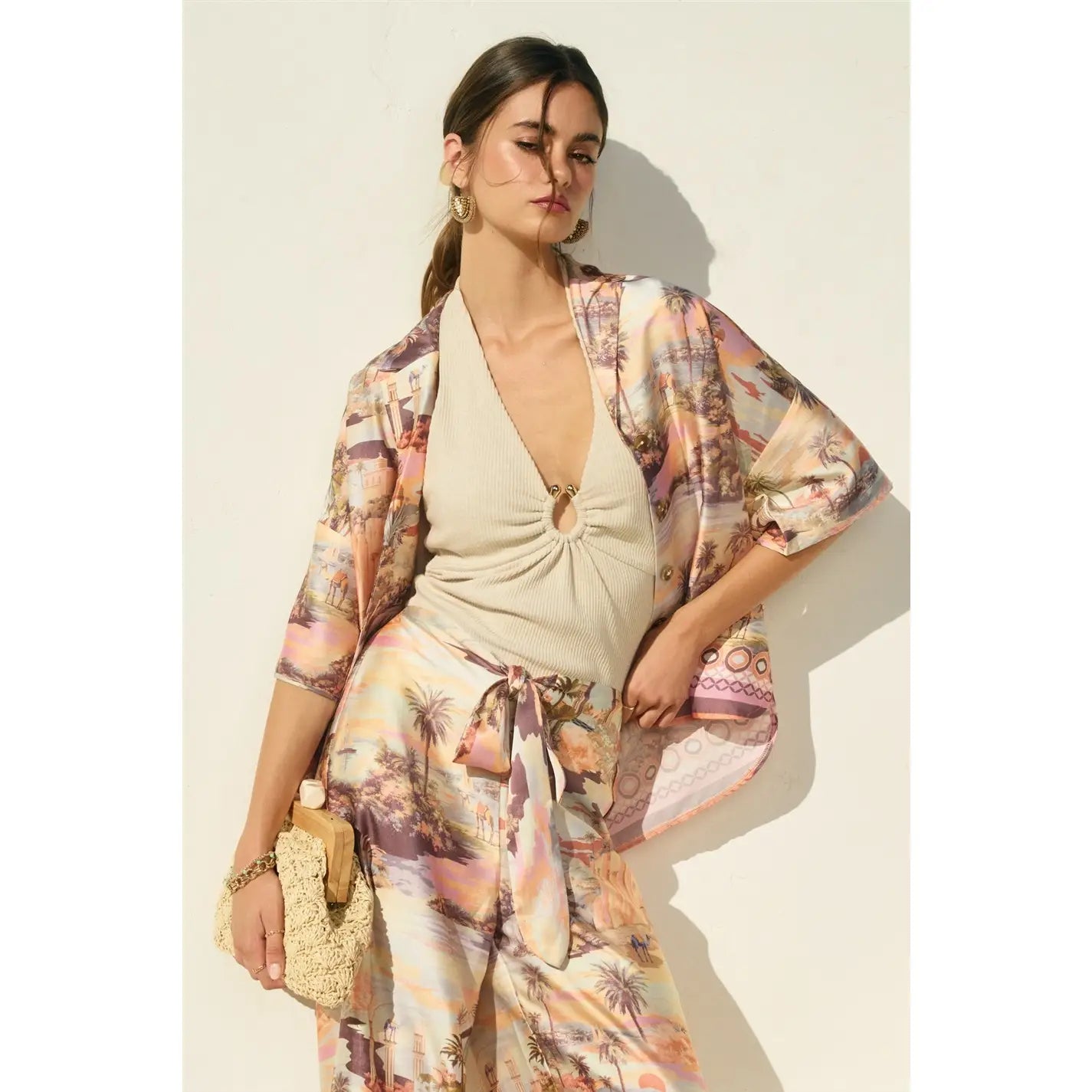 Rose Dusk Oasis Short Sleeve Shirt