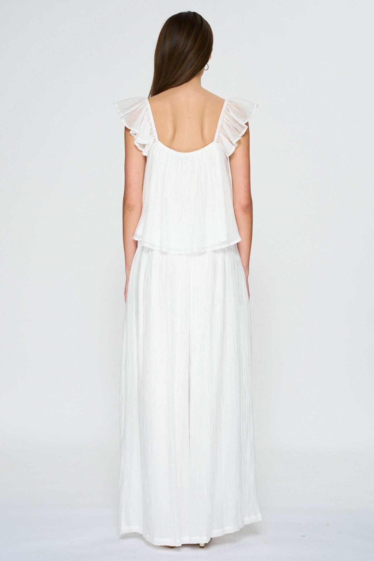 Flowy Wide Leg Bubble Pants
