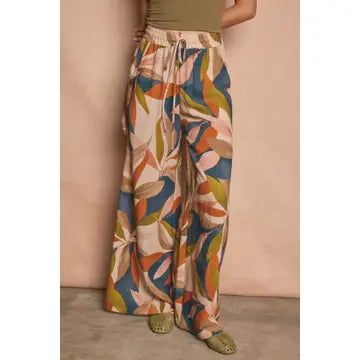 Destinations Wide Leg Pull On Pants