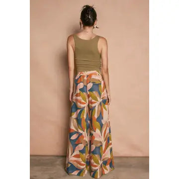 Destinations Wide Leg Pull On Pants