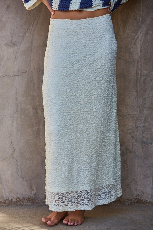Salvatore Floral Lace Skirt Salvatore Floral Lace Skirt