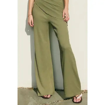 Soft Stretch Relaxed Pull On Pants