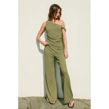 Soft Stretch Relaxed Pull On Pants
