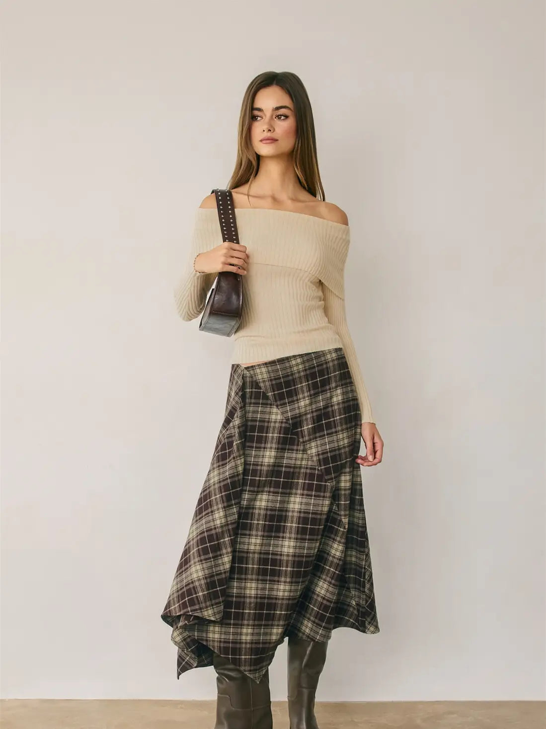 Espresso Midi Skirt