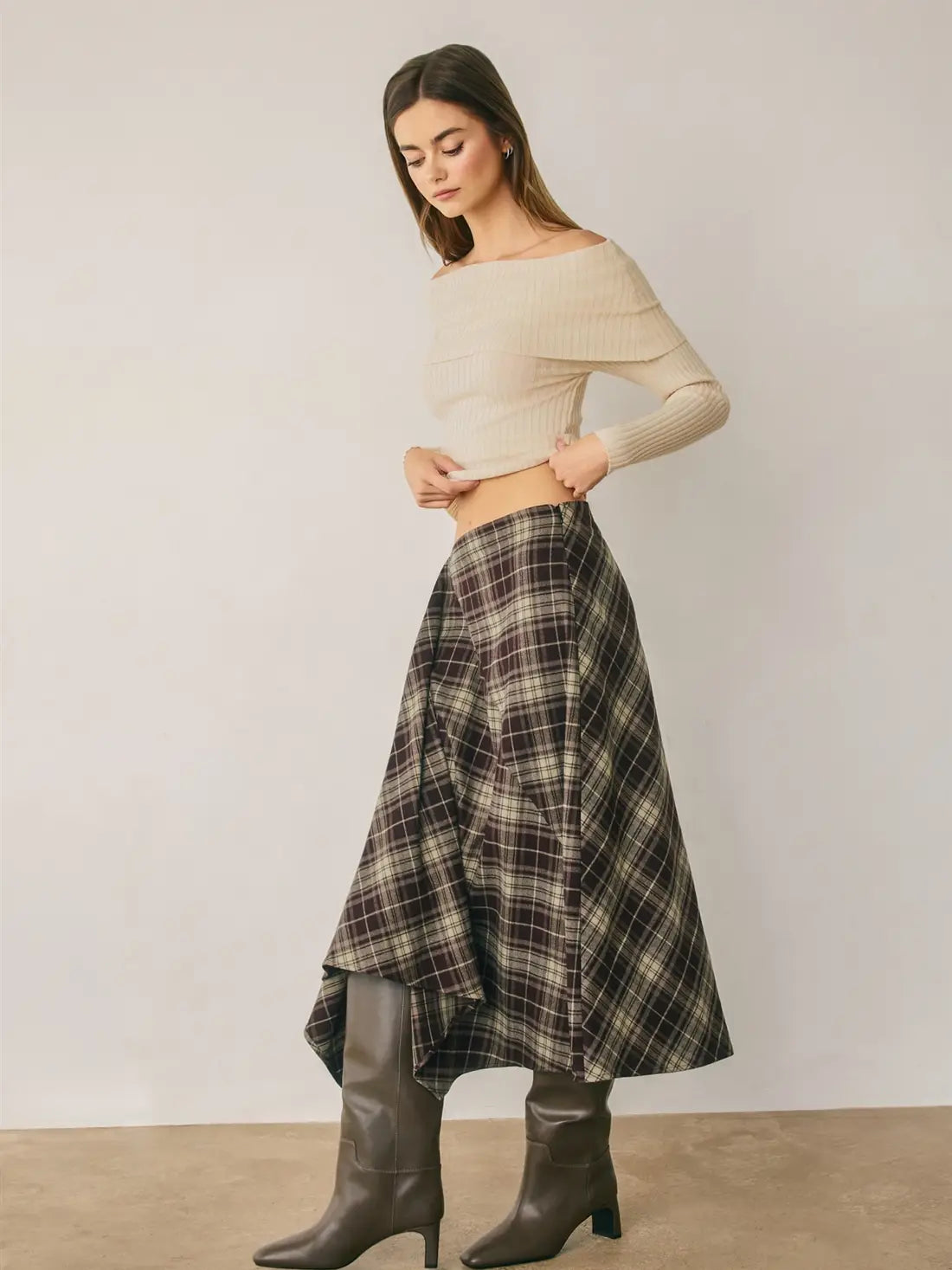 Espresso Midi Skirt