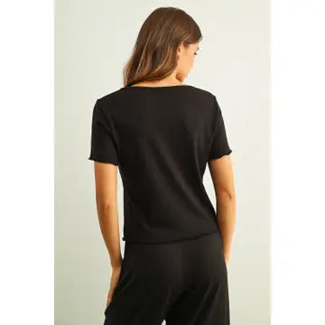 Renee Pointelle Top